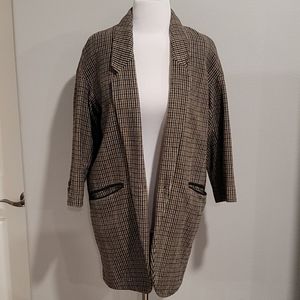 Brown Oversized Jacket